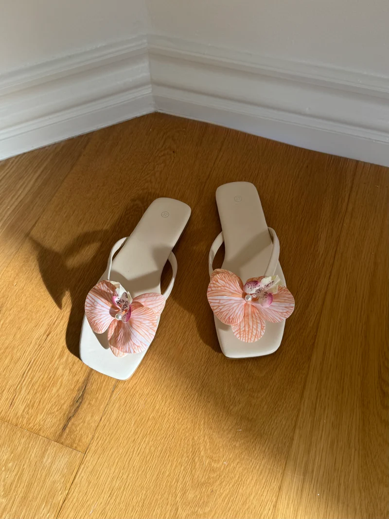 Nina sandaler creme