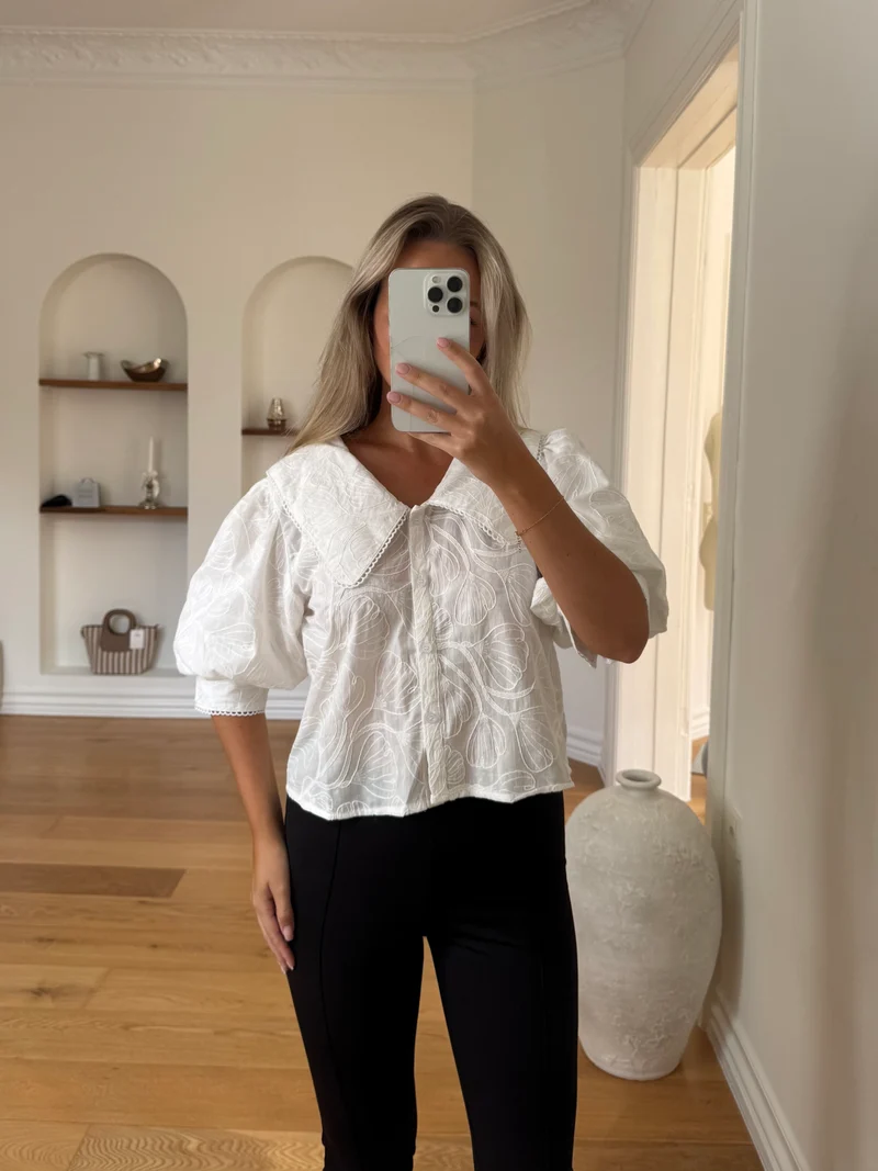 Vilje bluse hvid
