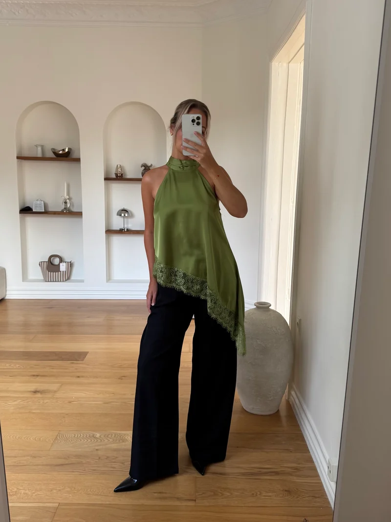 Chloe top grøn