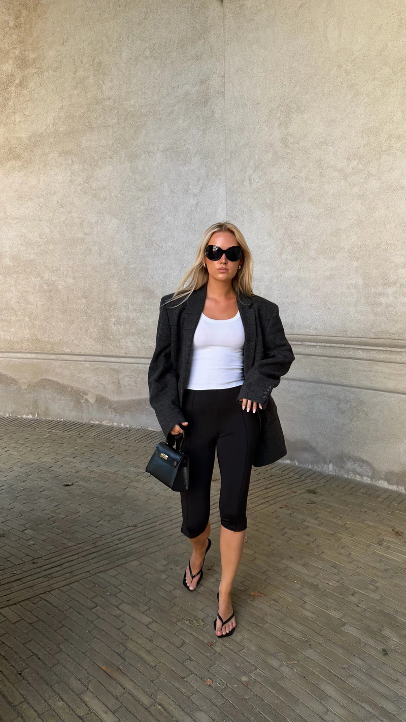Jessica capribukser sort