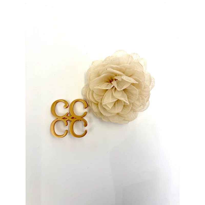 Brooch/flower - 2 pack - Mix