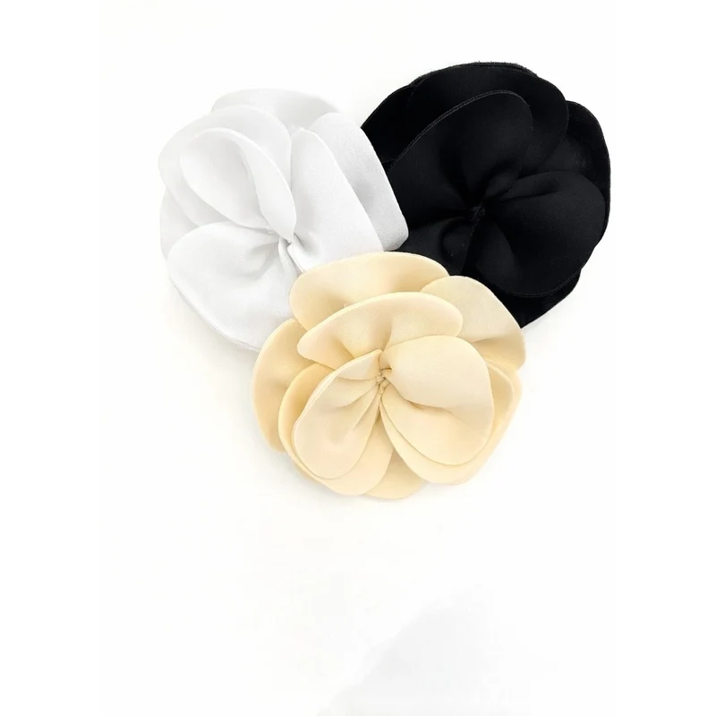 Big scuba roses - 3 pack - Black/Creme/White