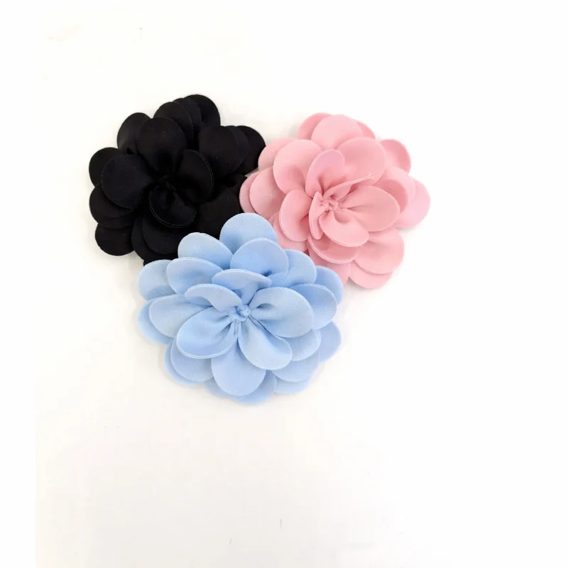 Small scuba roses - 3 pack - Black/Blue/Pink/