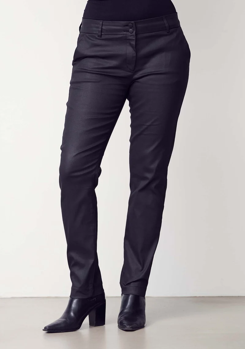 Isay Coated Pant - Black