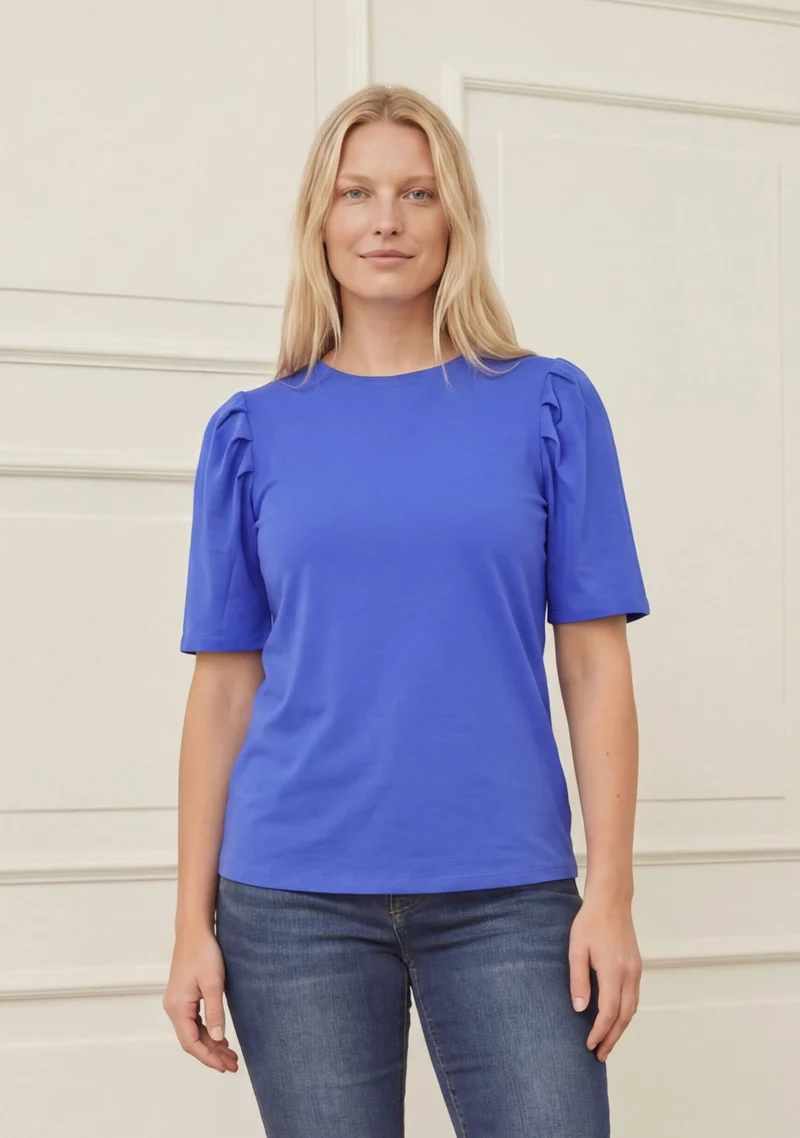 Tinni s/s T-Shirt - Jeans blue