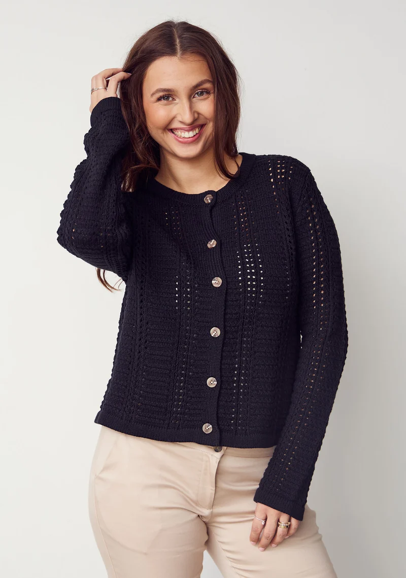 Gwen Cardigan - Black