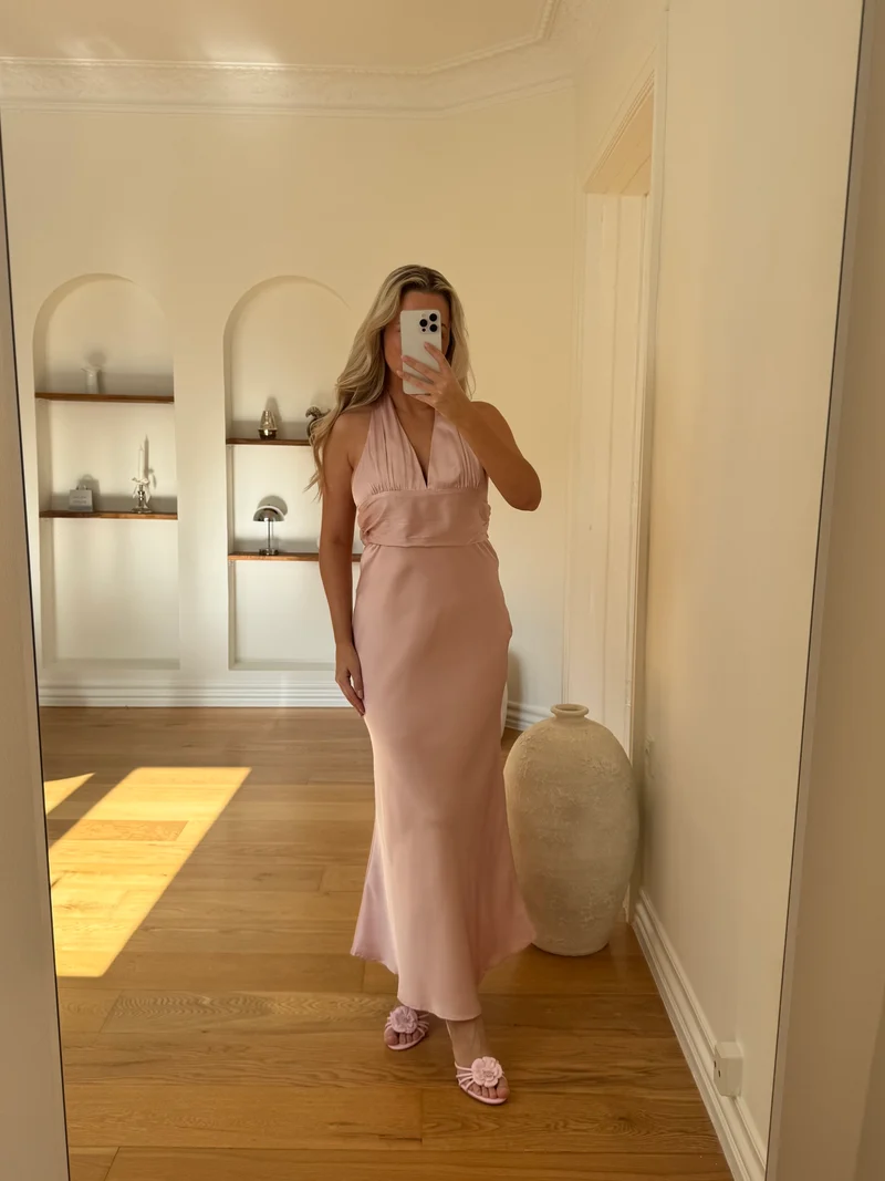 Isabelle kjole lyserød