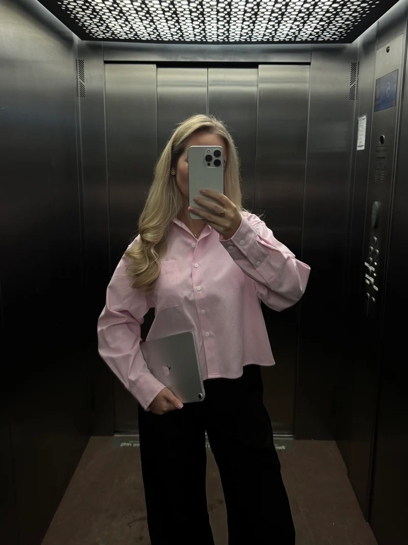 Karla skjorte lyserød