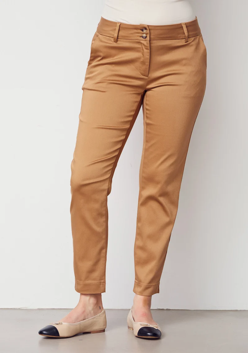 Isay Chino Pant - Luxury Camel