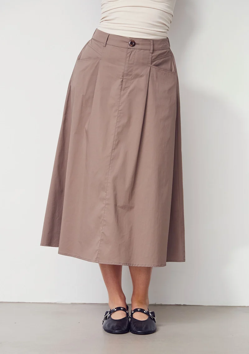 Sigga Long Skirt - Mole