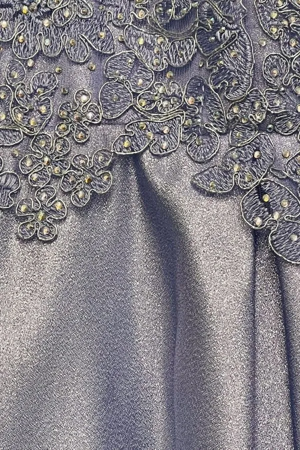 Gold Trim Lace Glitter Girl Party Dress från Cinderella Couture USA 5103