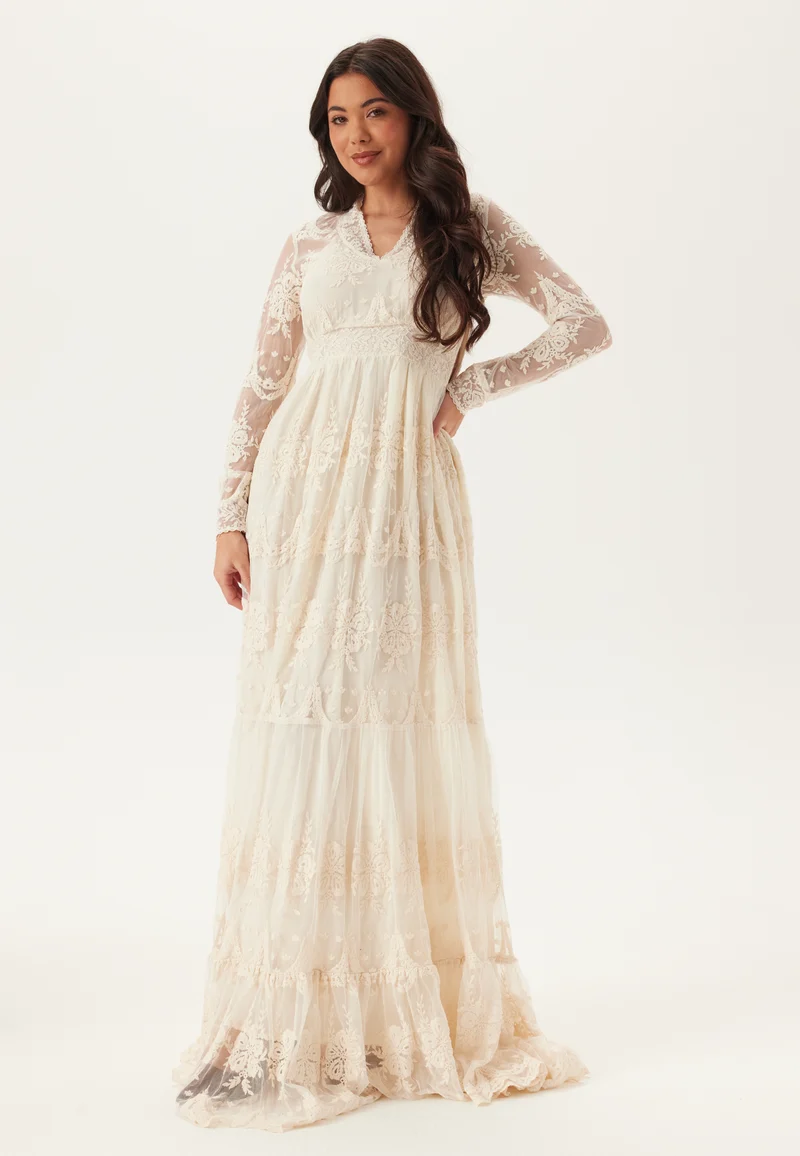 Yaseloise Ls Maxi Dress