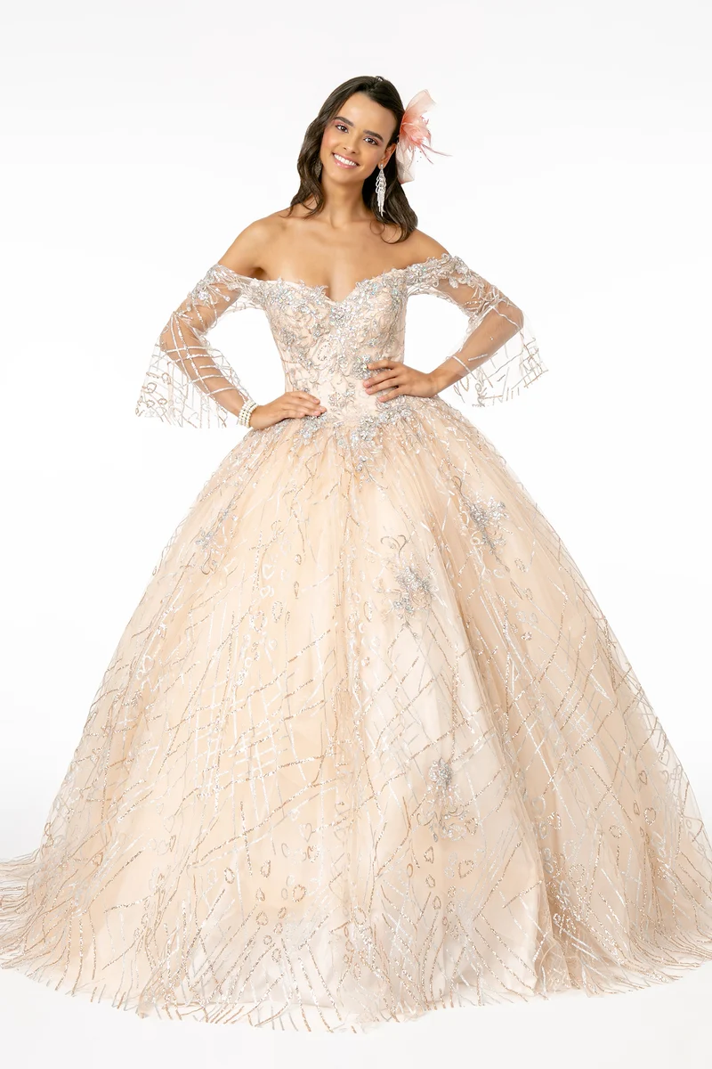 Elizabeth K - GL2911 - Sweetheart Glitter Quinceanera Klänning