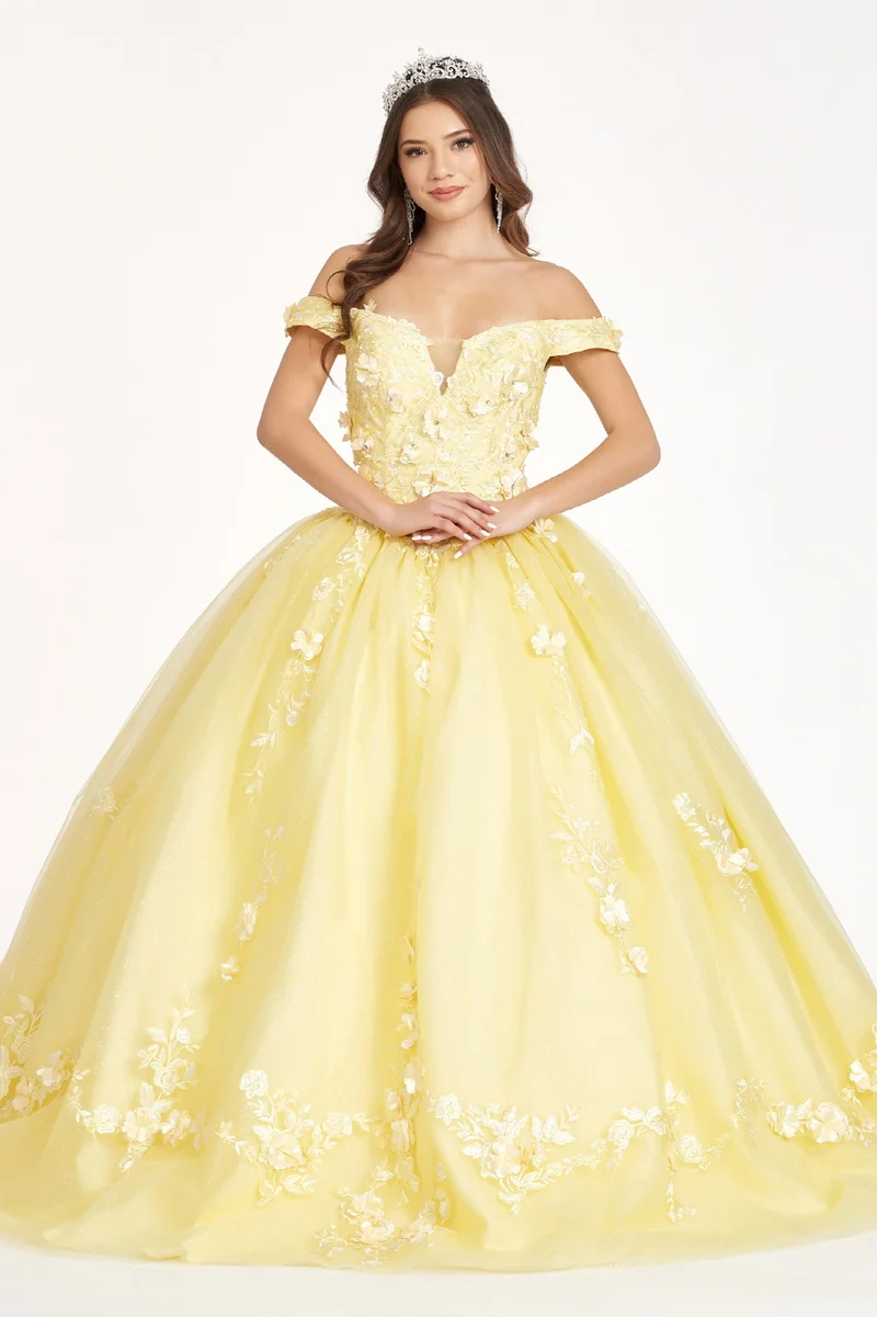 Elizabeth K - GL1958 - Broderi Sweetheart Quinceanera Klänning