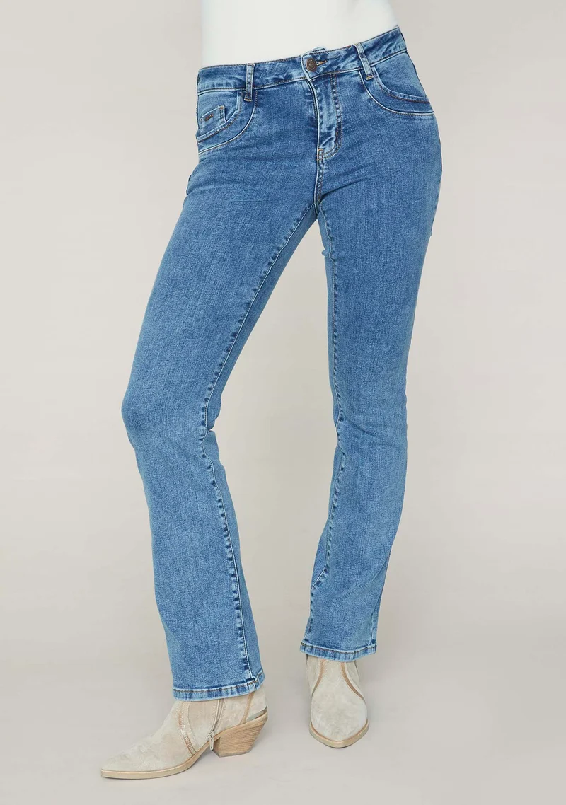 Parma Long Basic Jeans - Denim Basic Wash