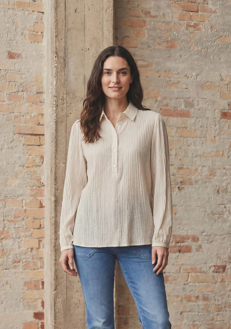 Galia Blouse - Light Sand