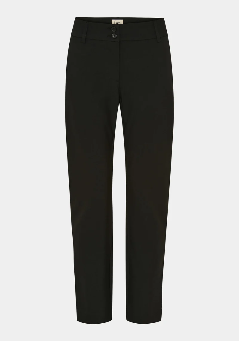 Firenze Stretch Chino - Black