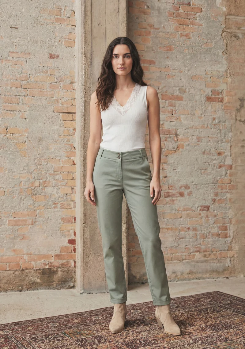 Isay Classic Pant - Light Khaki