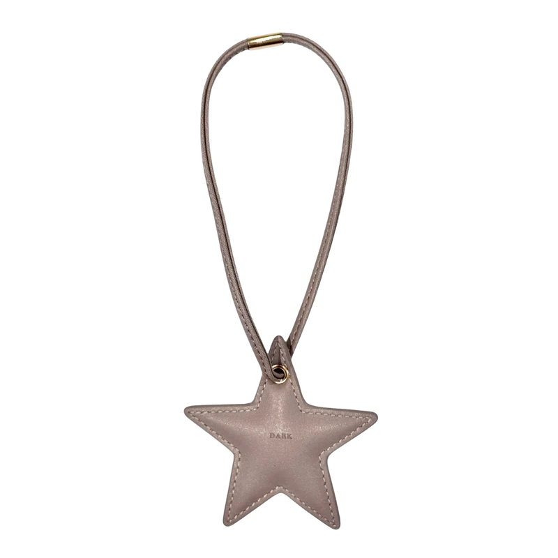 Star Bag Charm - Warm Taupe