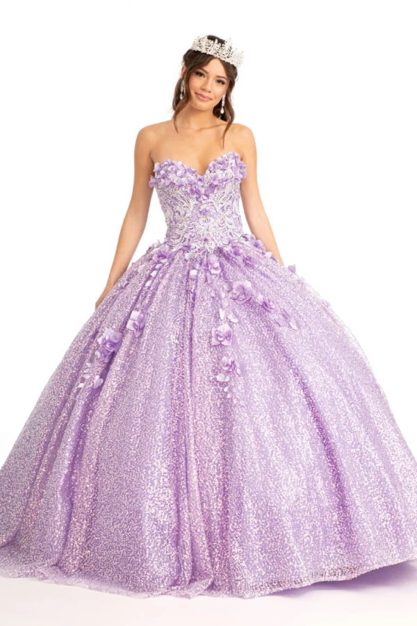 Elizabeth K - GL1986 - Sweetheart Neckline Balklänning Quinceanera Klänning