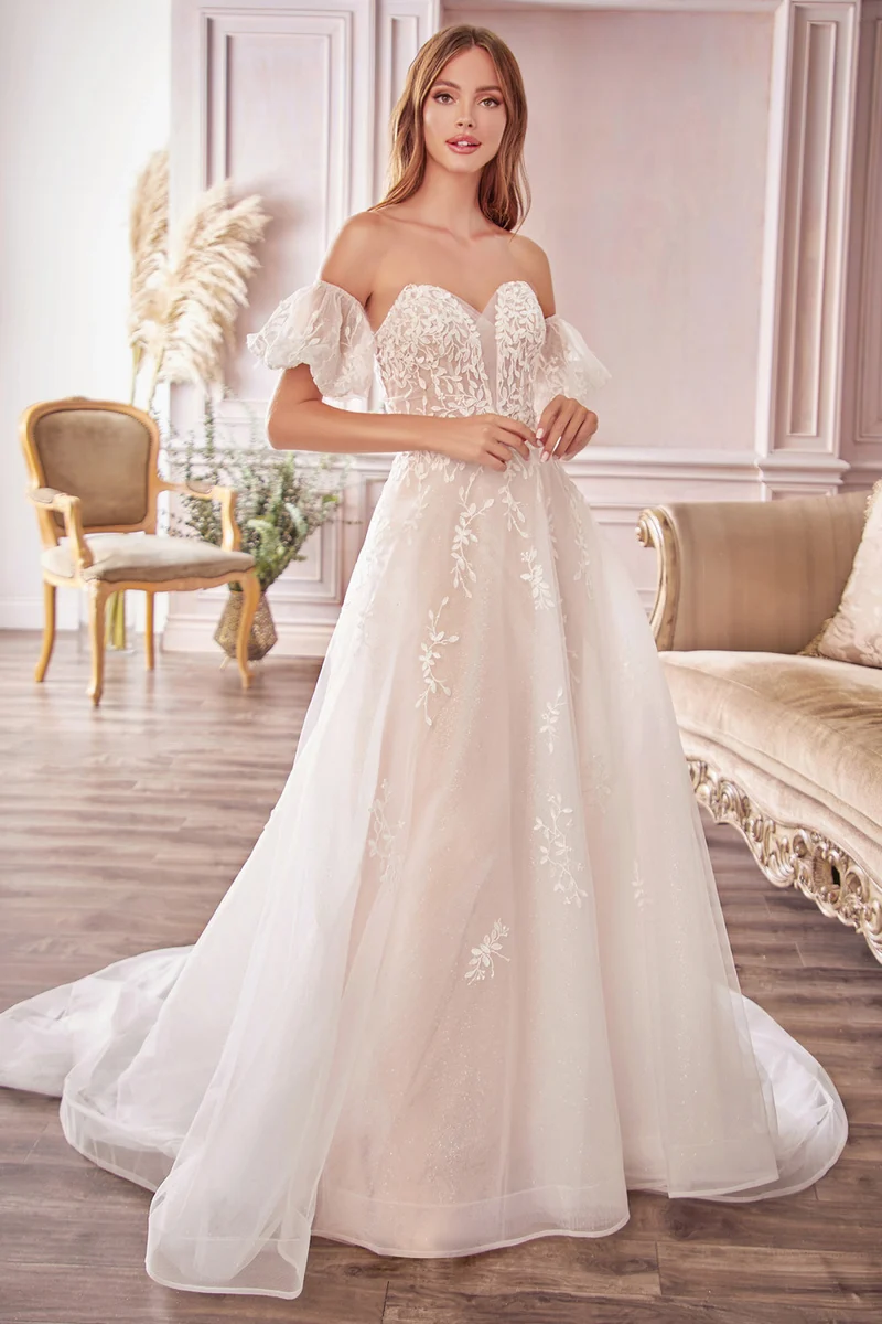 Andrea & Leo Couture - A1014c Sweetheart Bodice A-linje brudklänning
