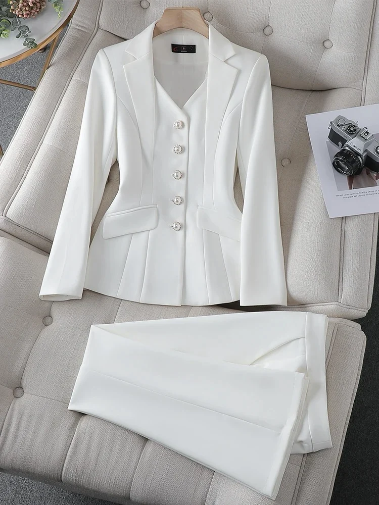 Sophie | Elegant Fodrad Kostym Set Dam