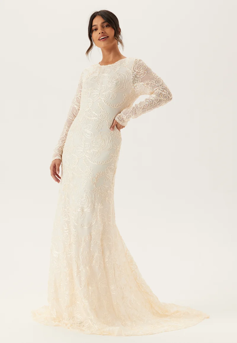 Yasflorina Ls Train Dress