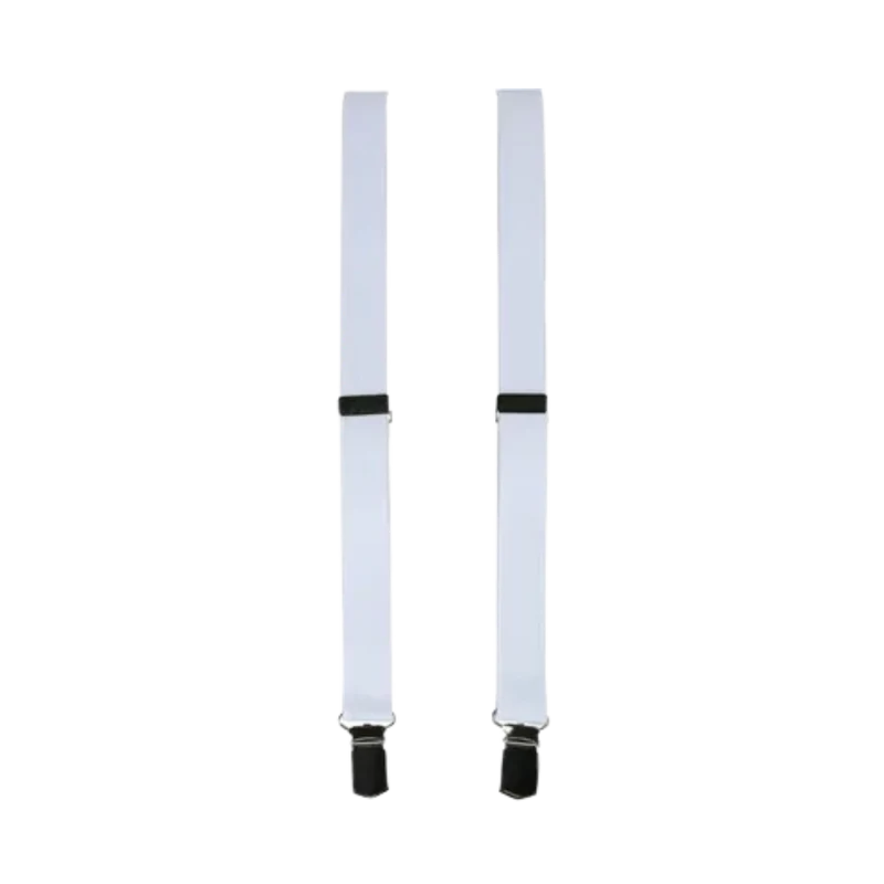 Braces Plain - White