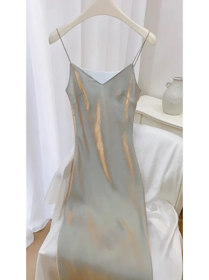 Helfodrad Natural Maxi Slip Klänning