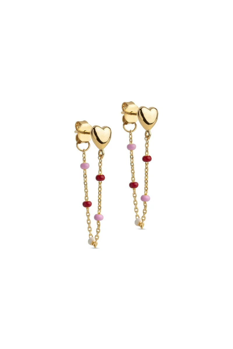 Enamel Copenhagen - Enearrings, Lola Heart E441G - Rosie