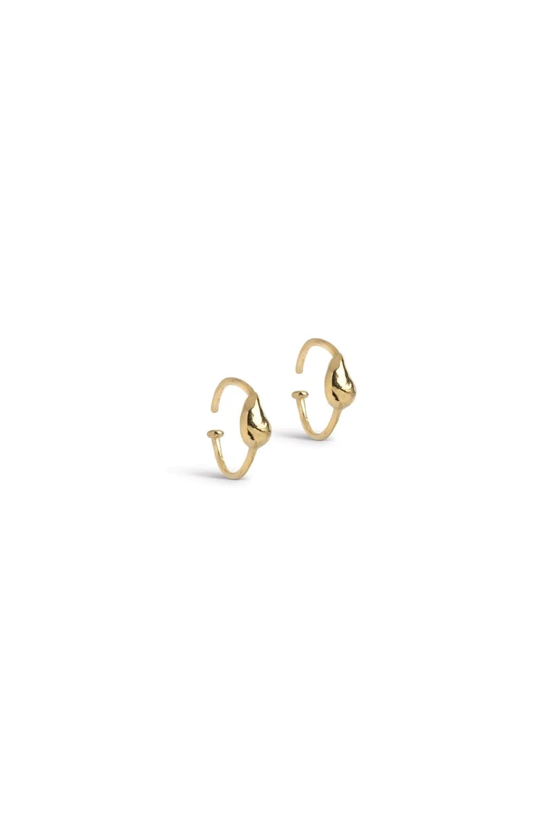 Enamel Copenhagen - Enhoops, Twistie Drop E448G - 925S/Gp