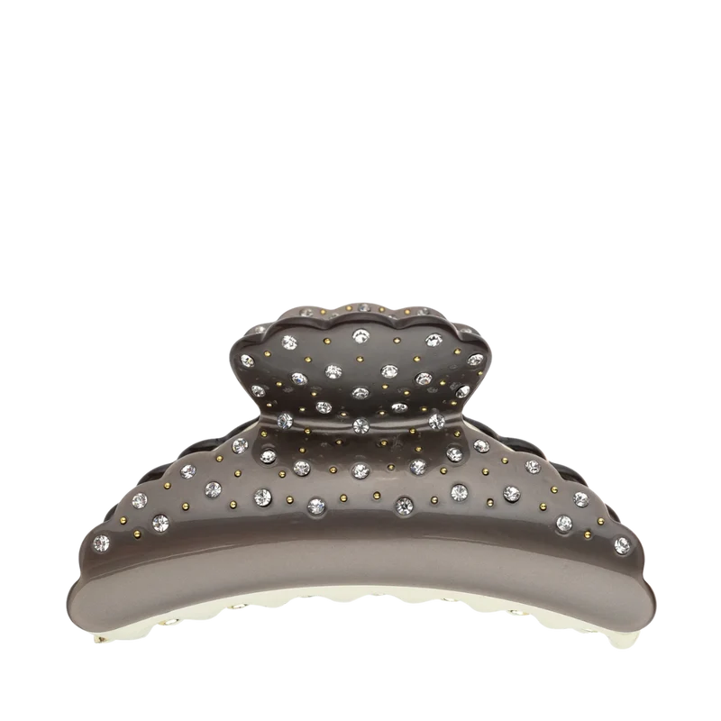 Crystal Hair Claw X Large - Soft Brown