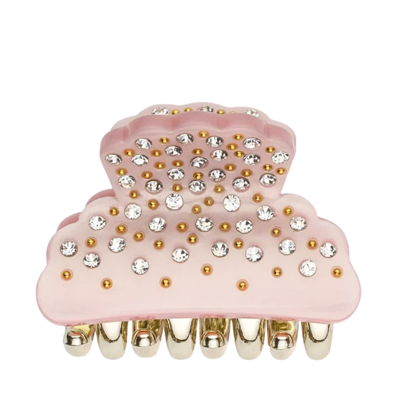 Crystal Hair Claw Small - Cotton Candy