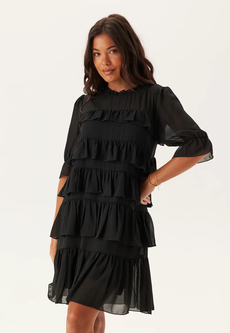 Frill Short Dress