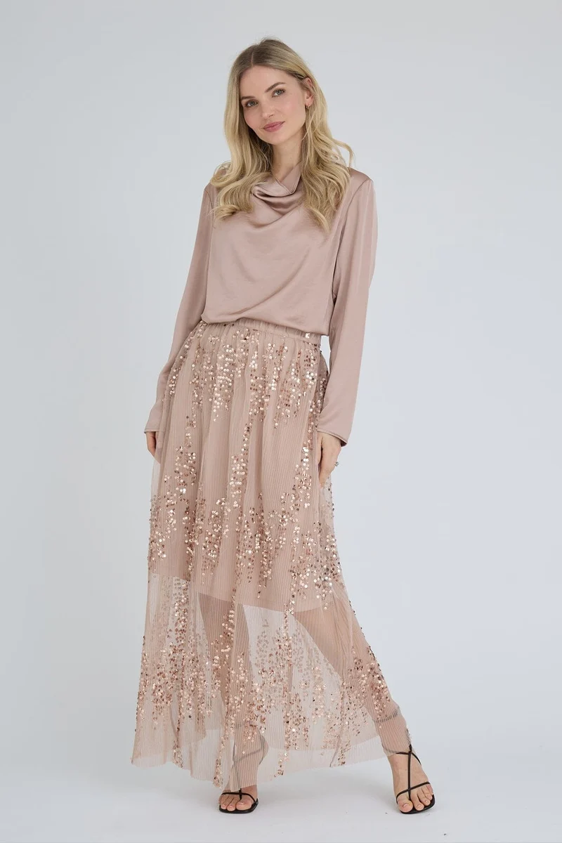 A-View - Ying Skirt AV8376 - 316 - Almond