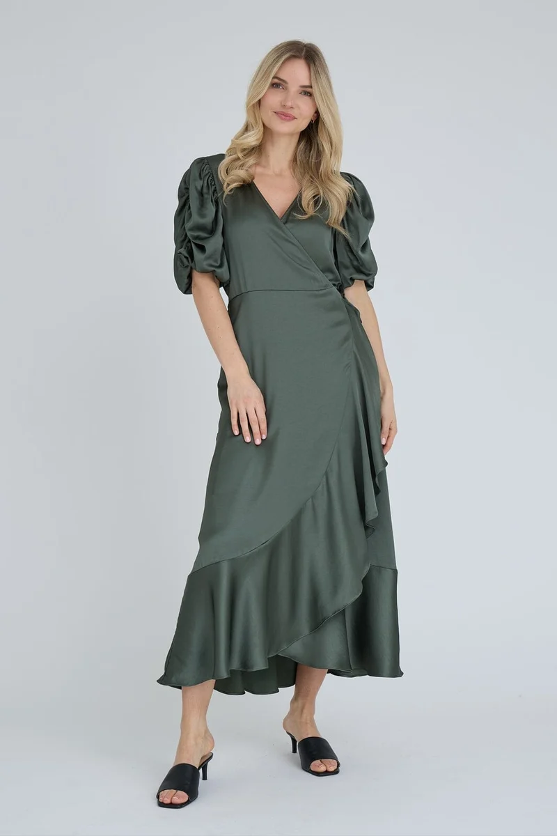 A-View - Sinda Dress AV4922-V - 858 - Dark Green