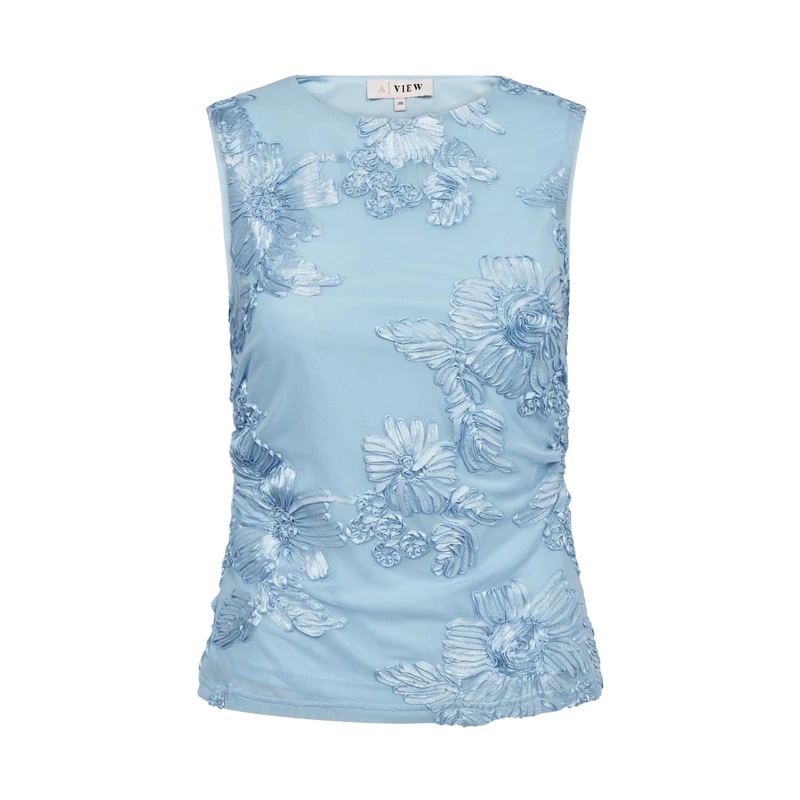 Romy Top - Light Blue