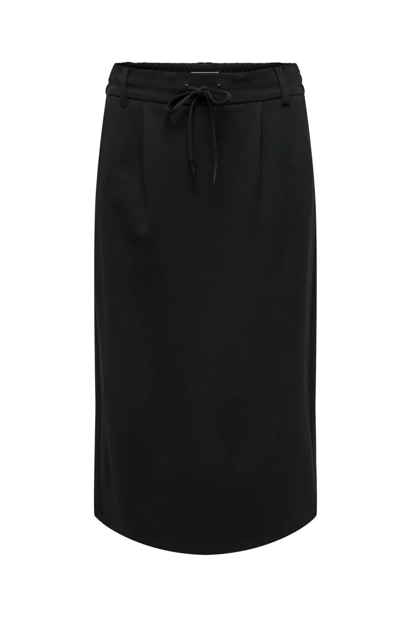 Only - Onlpoptrash Life Easy Midi Skirt - 4539151 Black