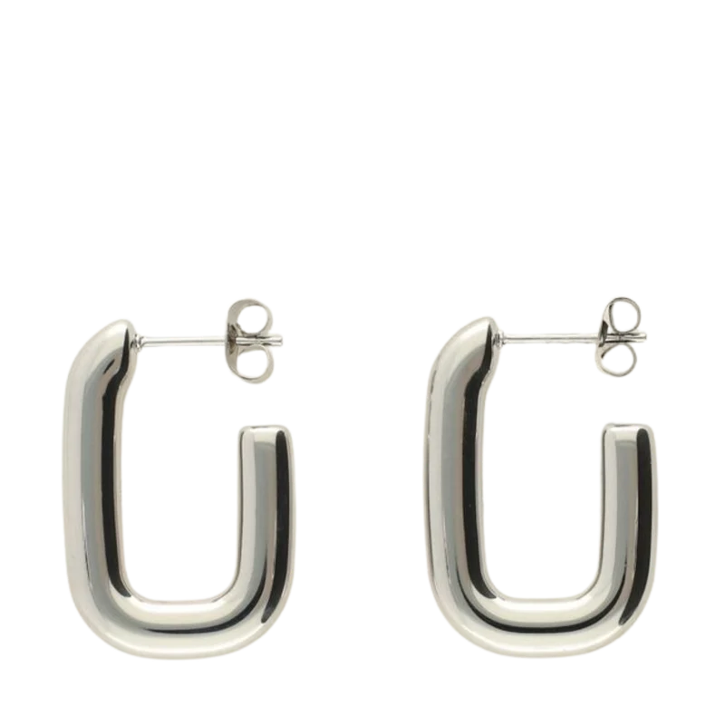 Earrings Rectangular - 1500 Silver