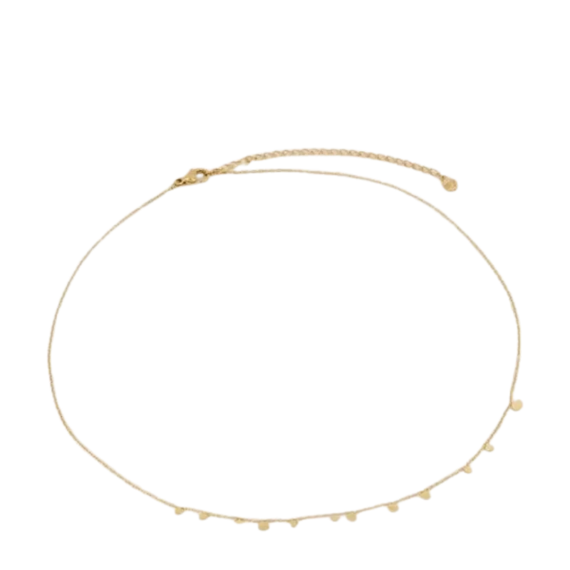 Ketting Kleine Rondjes - 1200 Gold