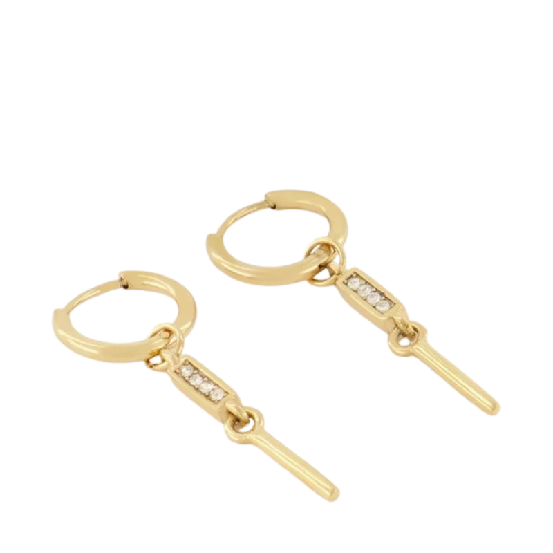 Earrings Stones 7 - 1200 Gold