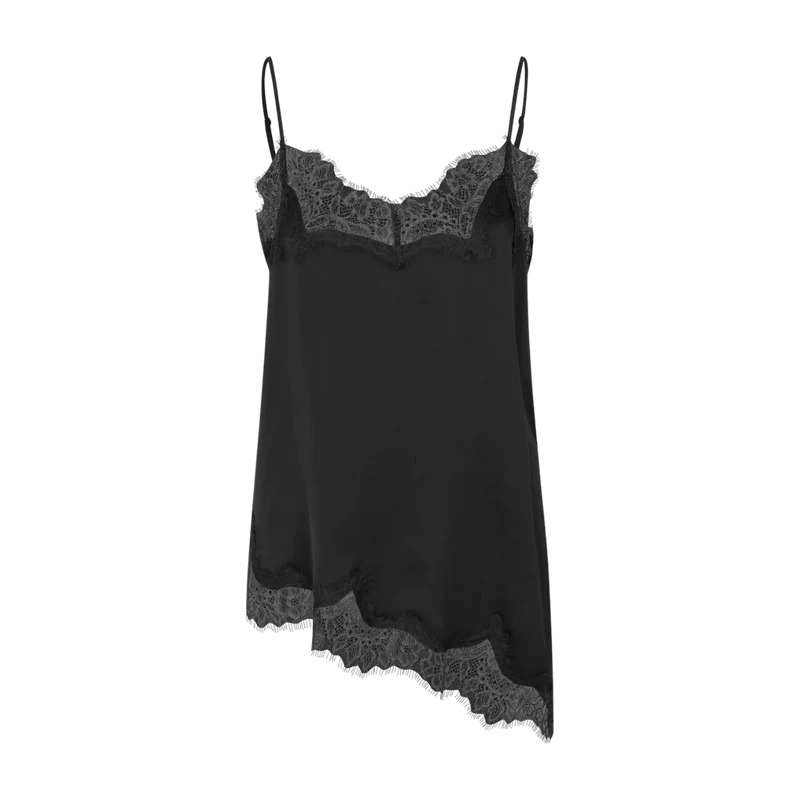 Lacia Strap Top - 8001 Black
