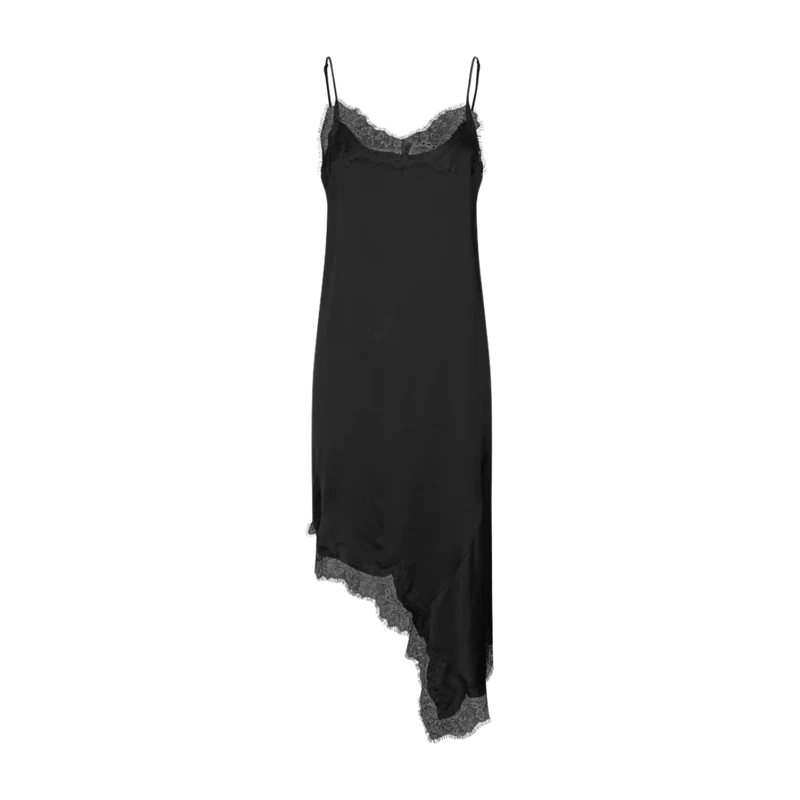 Lacia Strap Dress - 8001 Black