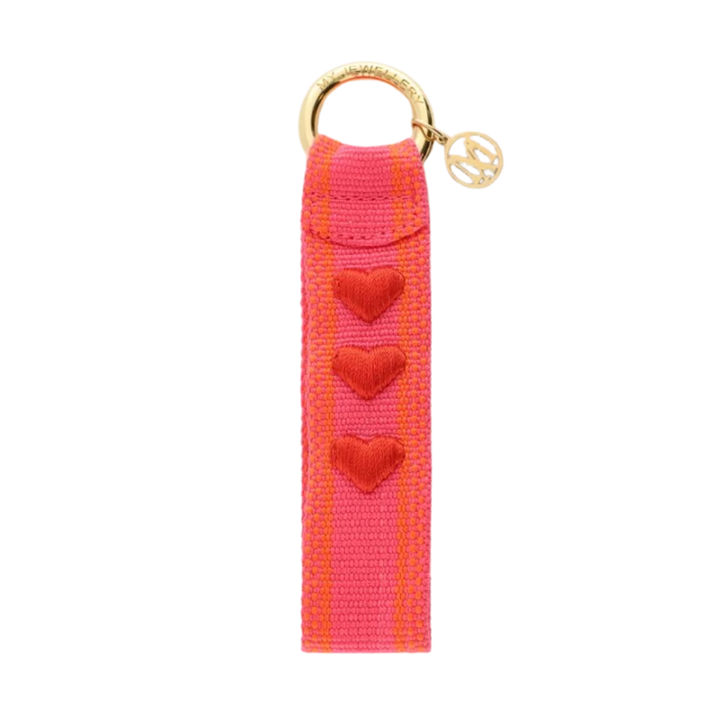 Keycord Hearts - Pink