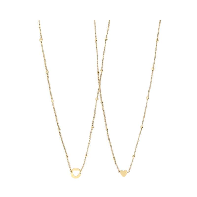 Necklace Mother Daughter - Gold