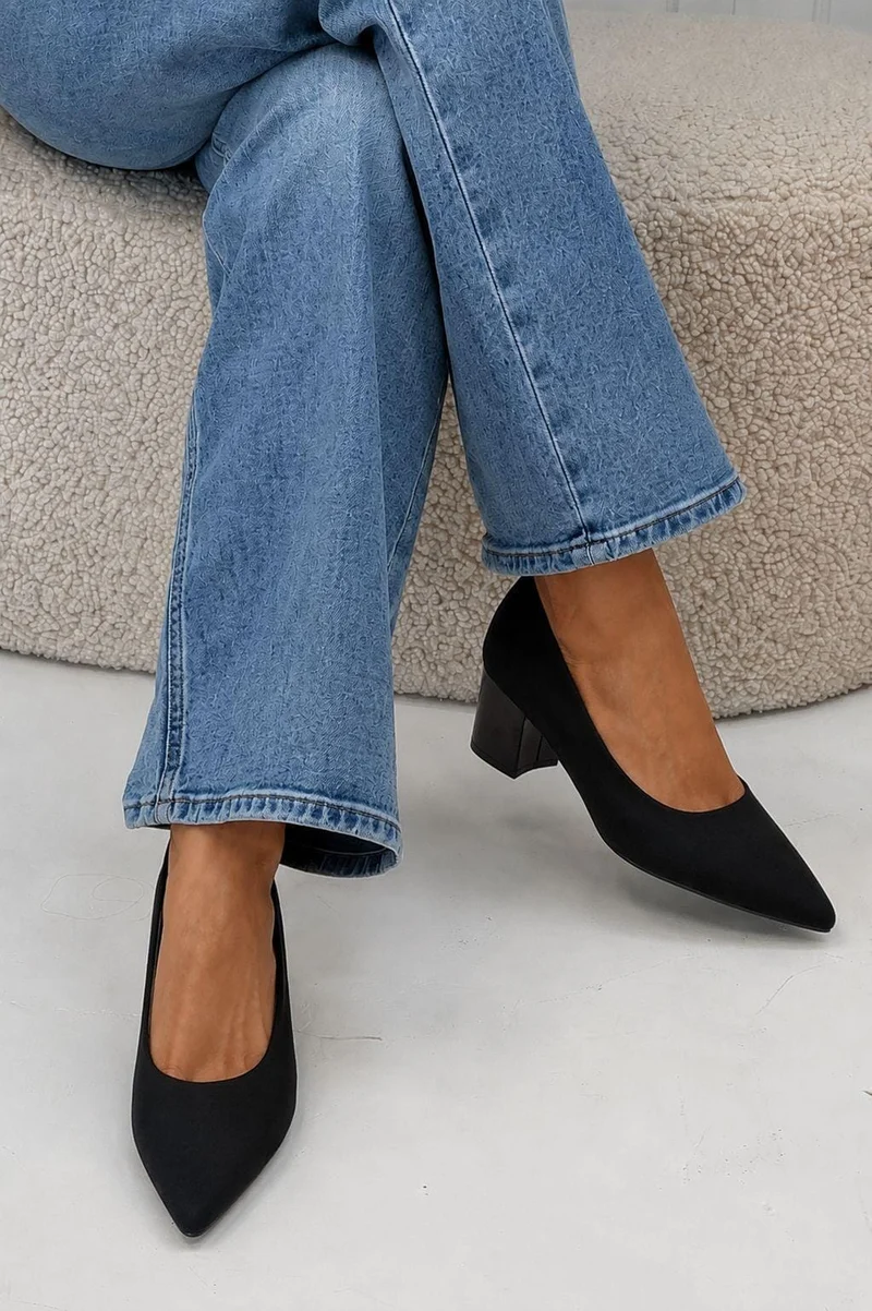 Bloom - Amaranth Stiletto - Black