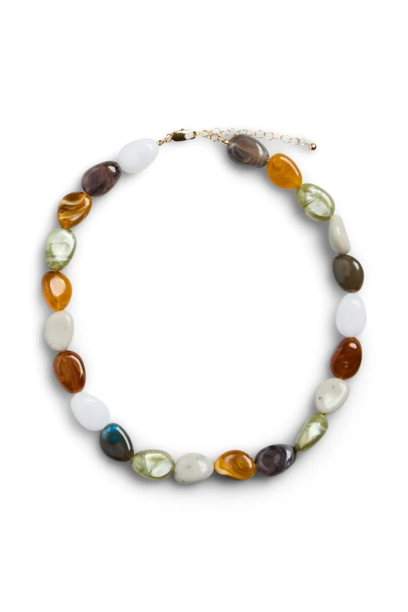 Pieces - Pcalma A Necklace - 5075560 Golden Colour Multi