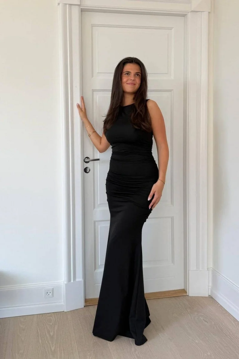 Byic - Annaic Maxi Dress A25330 - Black
