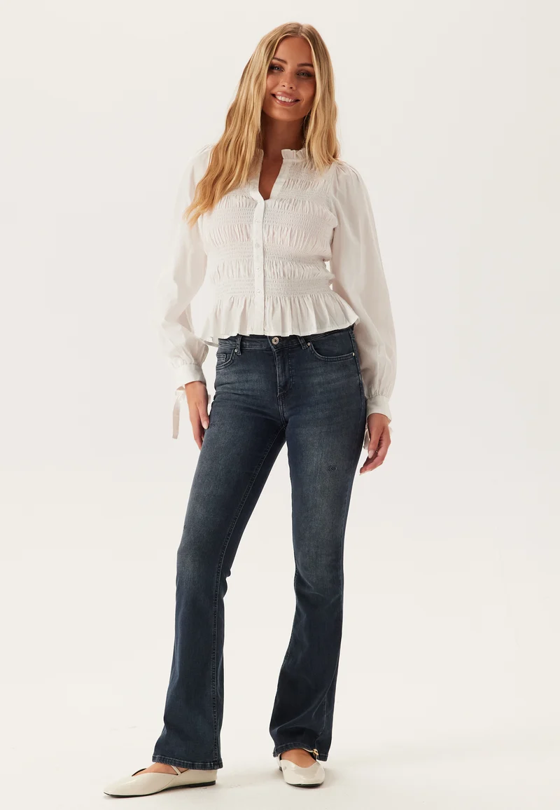 Onlblush Mid Flared Dnm Rea409