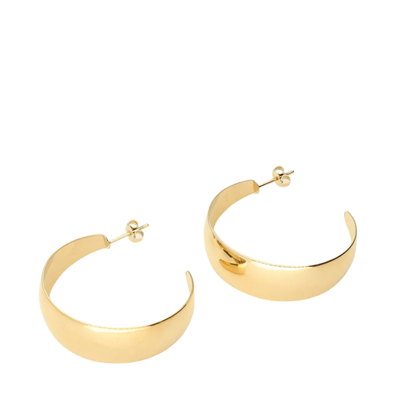 Earring Hoop 90S - Gold